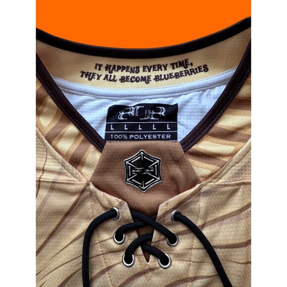 Hockey Jersey 420 "Pure Inebriation" Willy Wonka Golden Ticket | Elev808Design - Picture 5 of 5